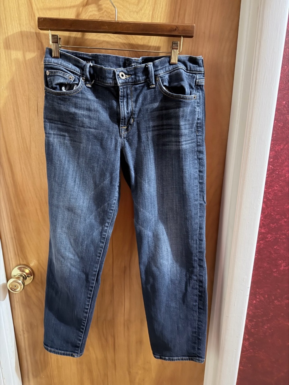 Lucky Brand sweet crop zip up jean 10